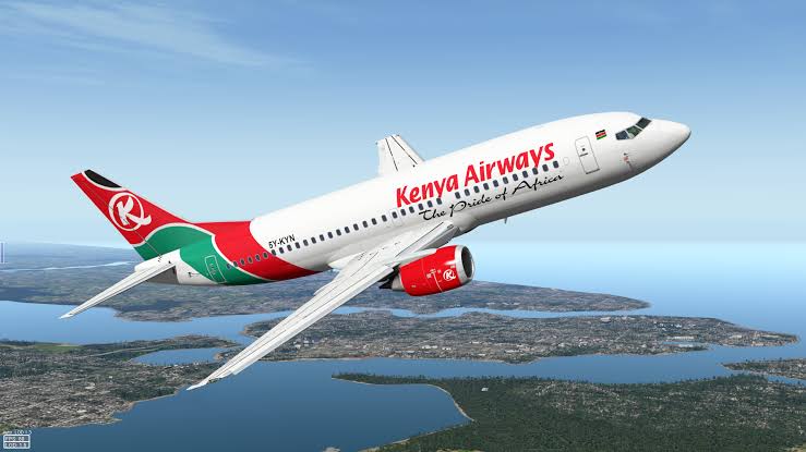 KQ FLIGHT ABORTS AFTER TYRE PEELS OFF DURING TAKEOFF
